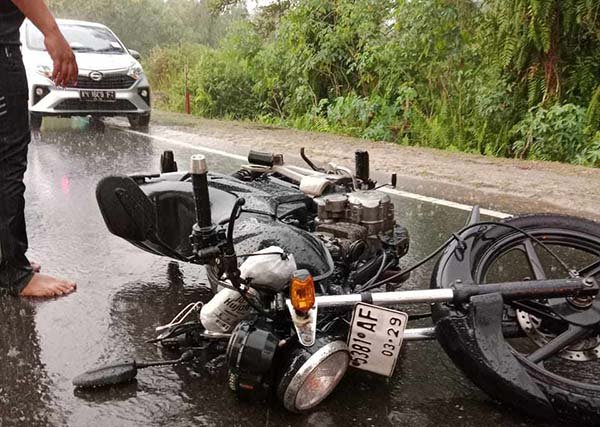 kecelakaan sepeda motor