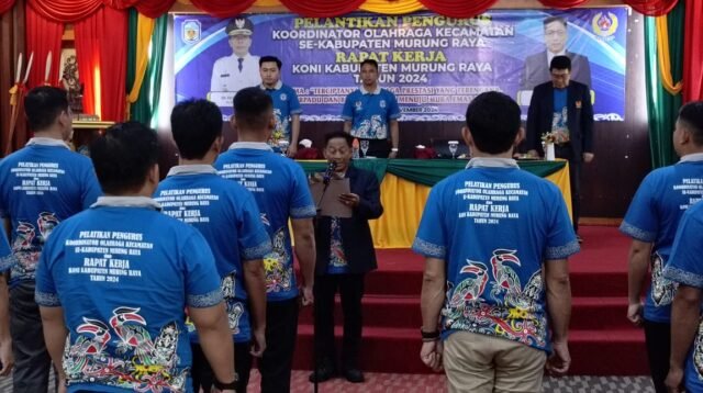 Baru Dilantik, Ini Pesan Asisten I Setda Mura Kepada Koordinator Olahraga Kecamatan