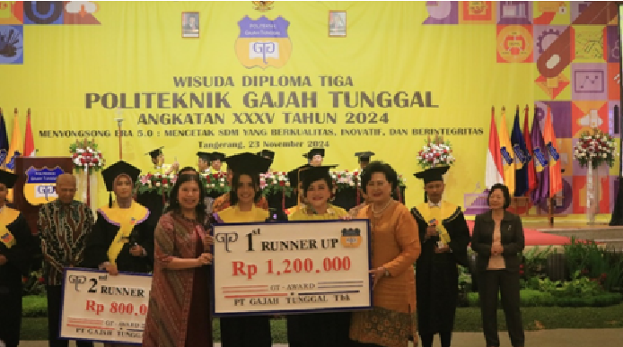 Komitmen Bidang Pendidikan PT. IMK Cetak Lulusan Terbaik Politeknik Gajah Tunggal Asal Datah Kotou