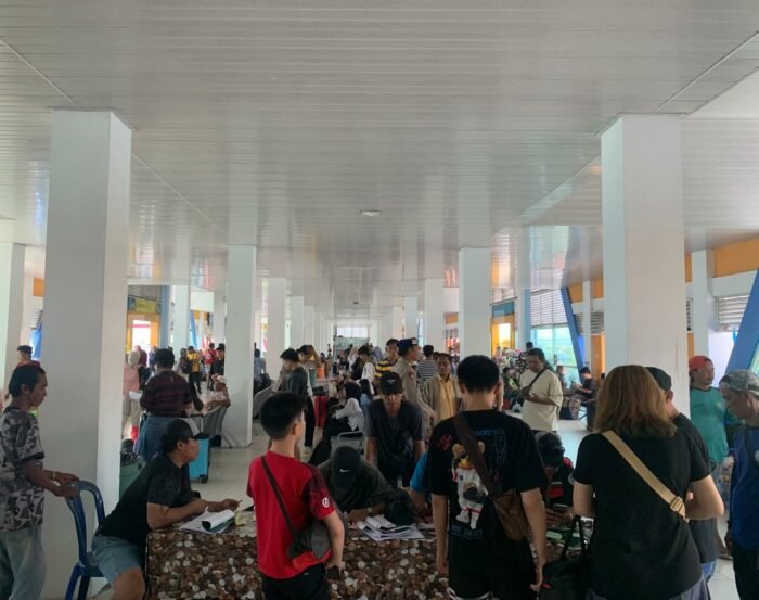 Libur Nataru! Pelabuhan SDF Mulai Ramai, Catat Kenaikan Penumpang 0,09 Persen