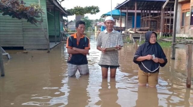 Banjir Masih “Menghantui” Wilayah Kapuas