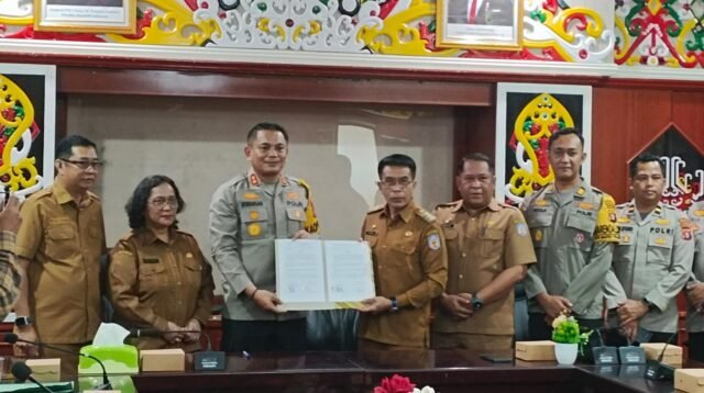 Pemkab Mura dan Polres Kembali Tandatangani Addendum NPHD Pilkada, Ini Sebabnya