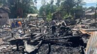 Tiga Bangunan Rumah Terbakar, Total Kerugian Diperkirakan Capai Rp 700 Juta