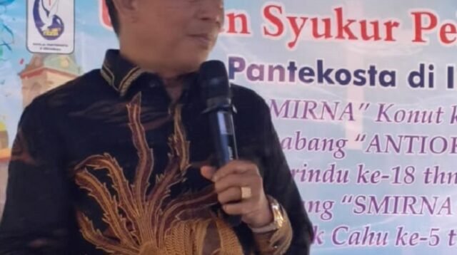Hadiri Perayaan Paskah GPdI Smirna Puruk Cahu Ini Pesan Bupati Mura