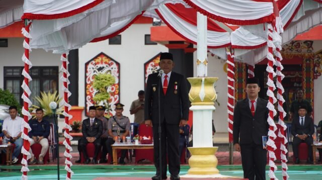 Upacara Peringatan Hari Otonomi Daerah ke 29, Ini Pesan Wabub Mura