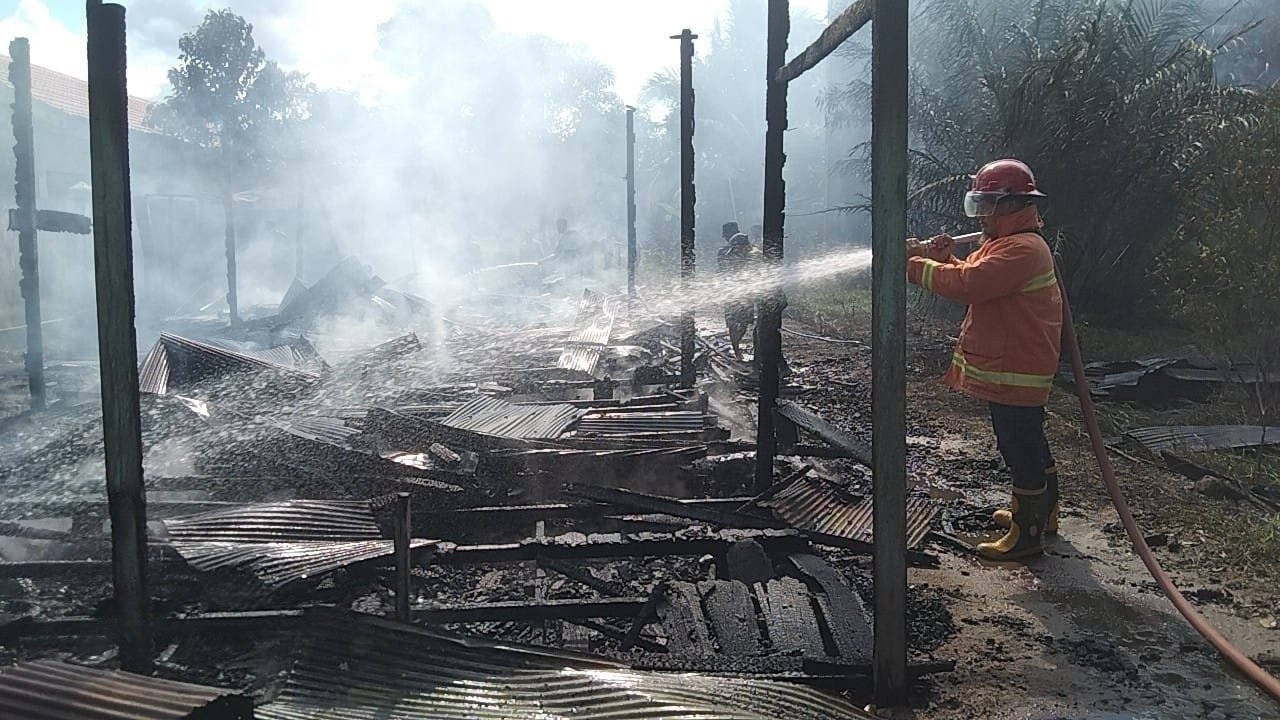 Dua Kasus Kebakaran, 2 Rumah di Kotim Ludes
