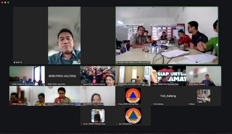 Banjir Melanda Tiga Kabupaten di Kalteng