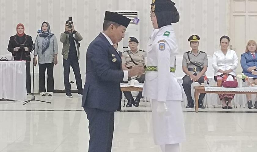 Bupati Mura Kukuhkan Paskibra, Tugas Mulia Menanti