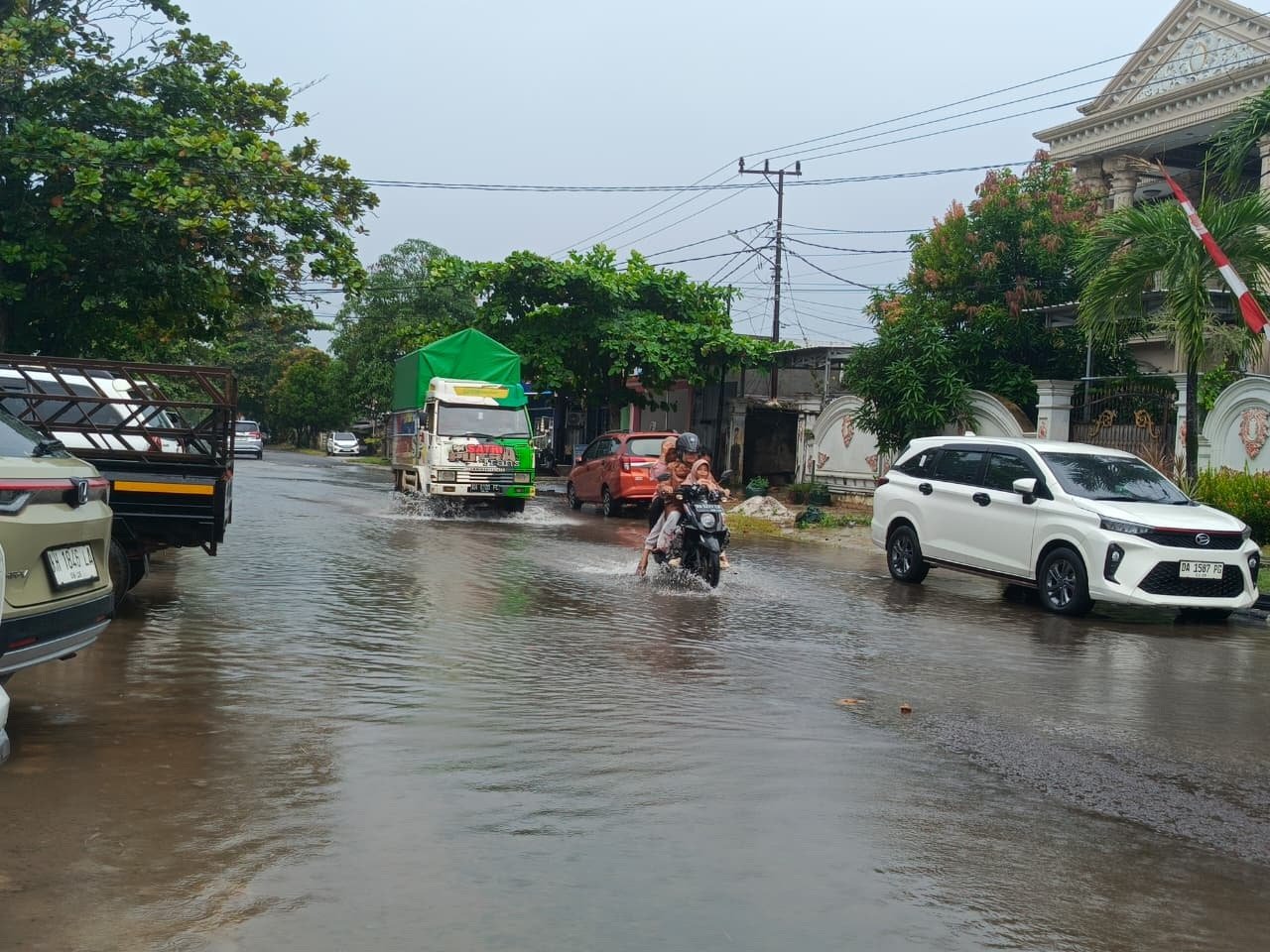 Hujan Lebat di Kotim, 40 Rumah dan SD Terendam