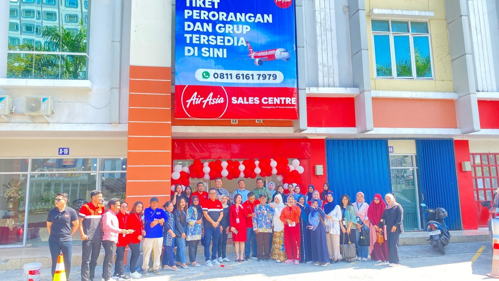 Indonesia AirAsia Resmikan ATSC di Balikpapan dan Perkenalkan Tiga Rute Baru