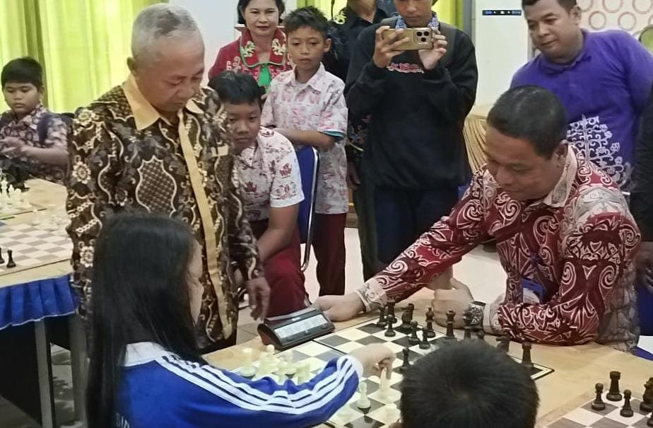 Jaring Bibit Atlet Unggul, Percasi Mura Gelar Turnamen Catur Antar Pelajar