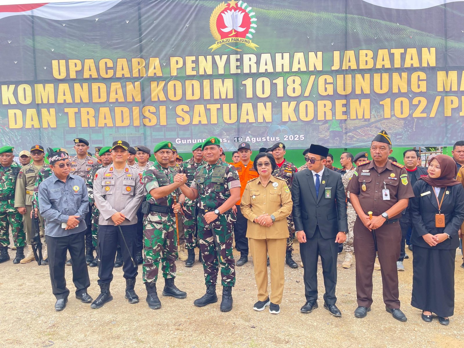 Kodam XXII/TB di Palangka Raya, Korem 12/Pjg Pindah ke Sampit