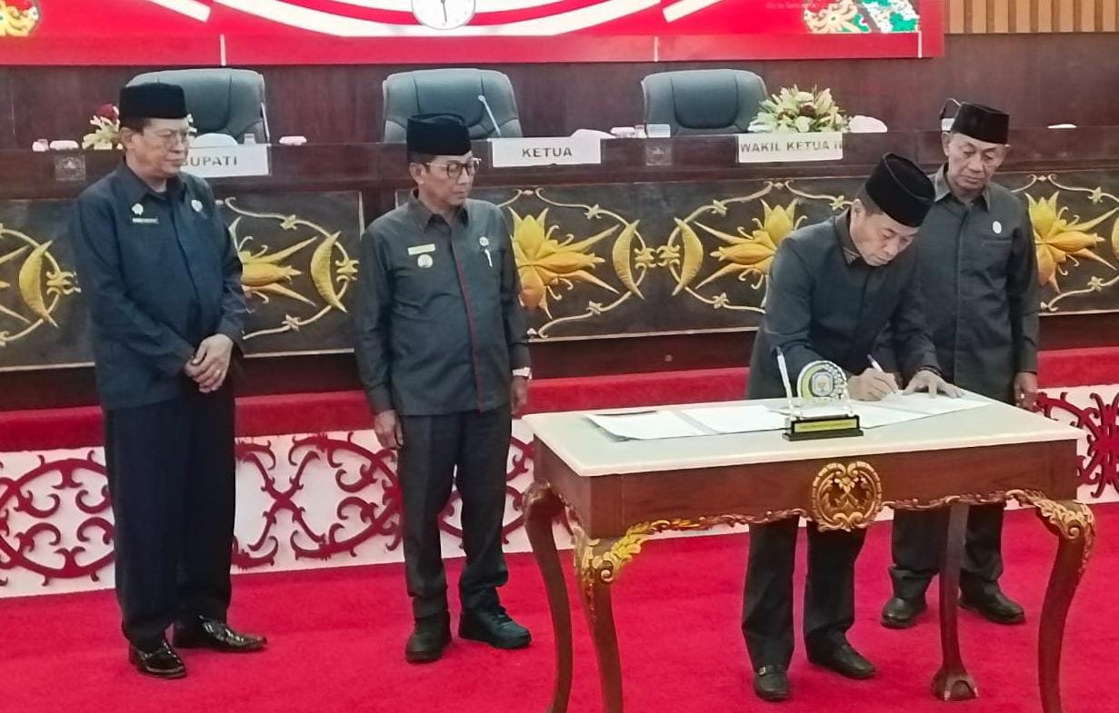 DPRD Mura Sahkan Pertanggungjawaban APBD 2024 Jadi Perda