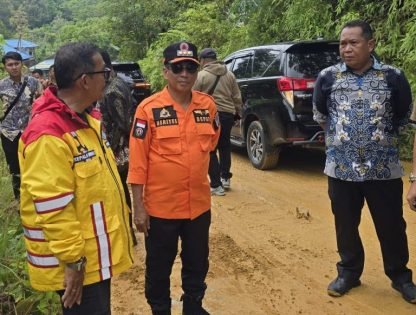 Bupati Murung Raya Sigap Tinjau Lokasi Bencana, Pastikan Penanganan Cepat dan Aman