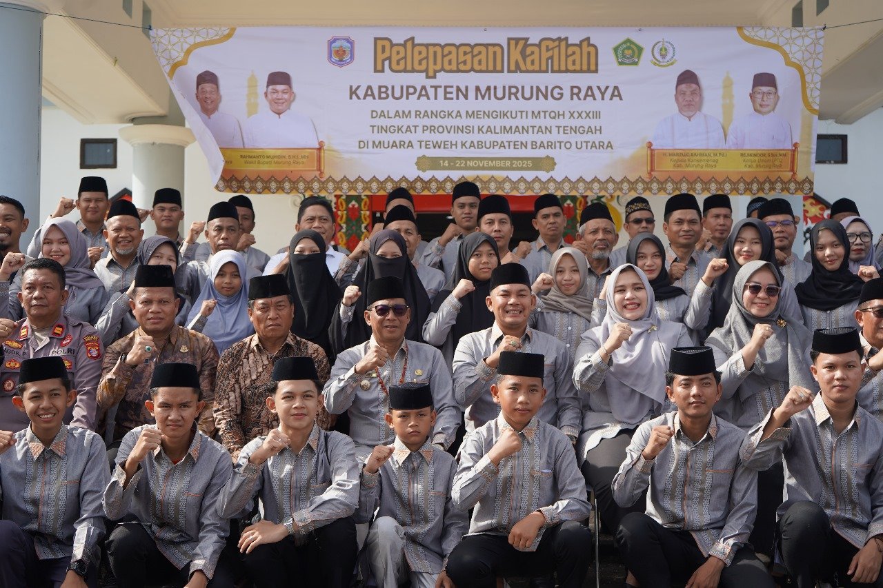 Murung Raya Kirim 120 Kafilah pada MTQH XXXIII Tingkat Provinsi