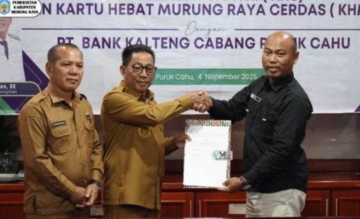 Pemkab Murung Raya dan Bank Kalteng Teken MoU Program KHS dan KHMC untuk Perkuat Sektor Pendidikan